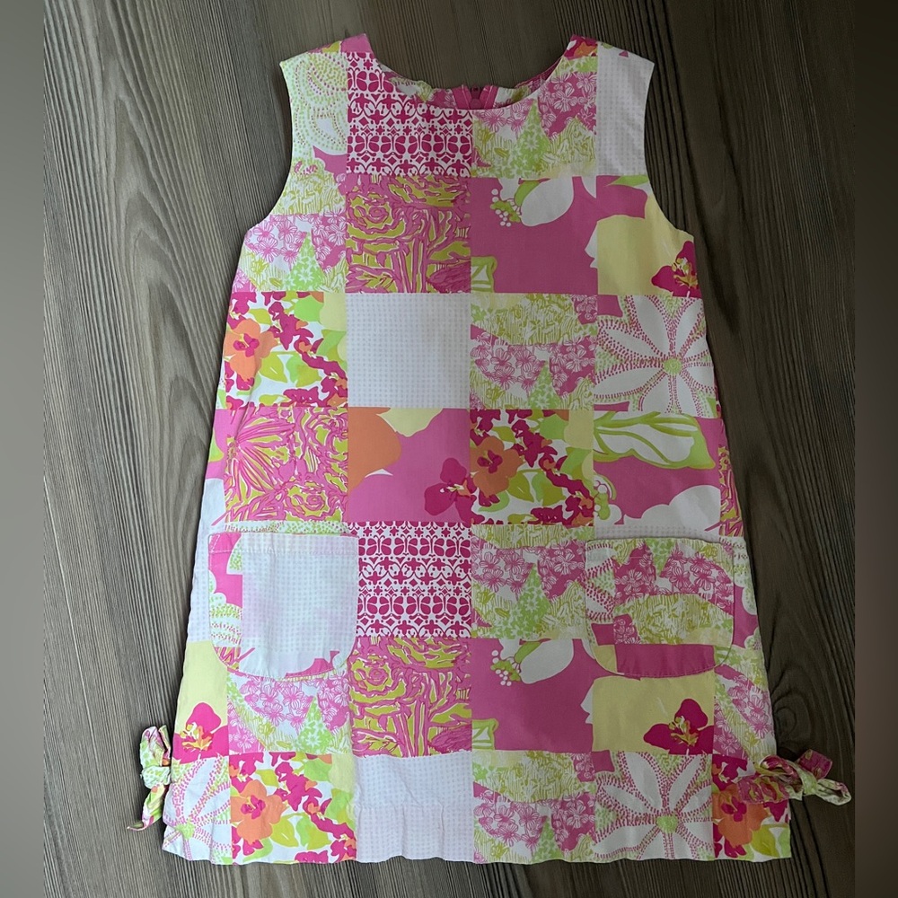 Lilly Pulitzer Patchwork Sleeveless Dress
